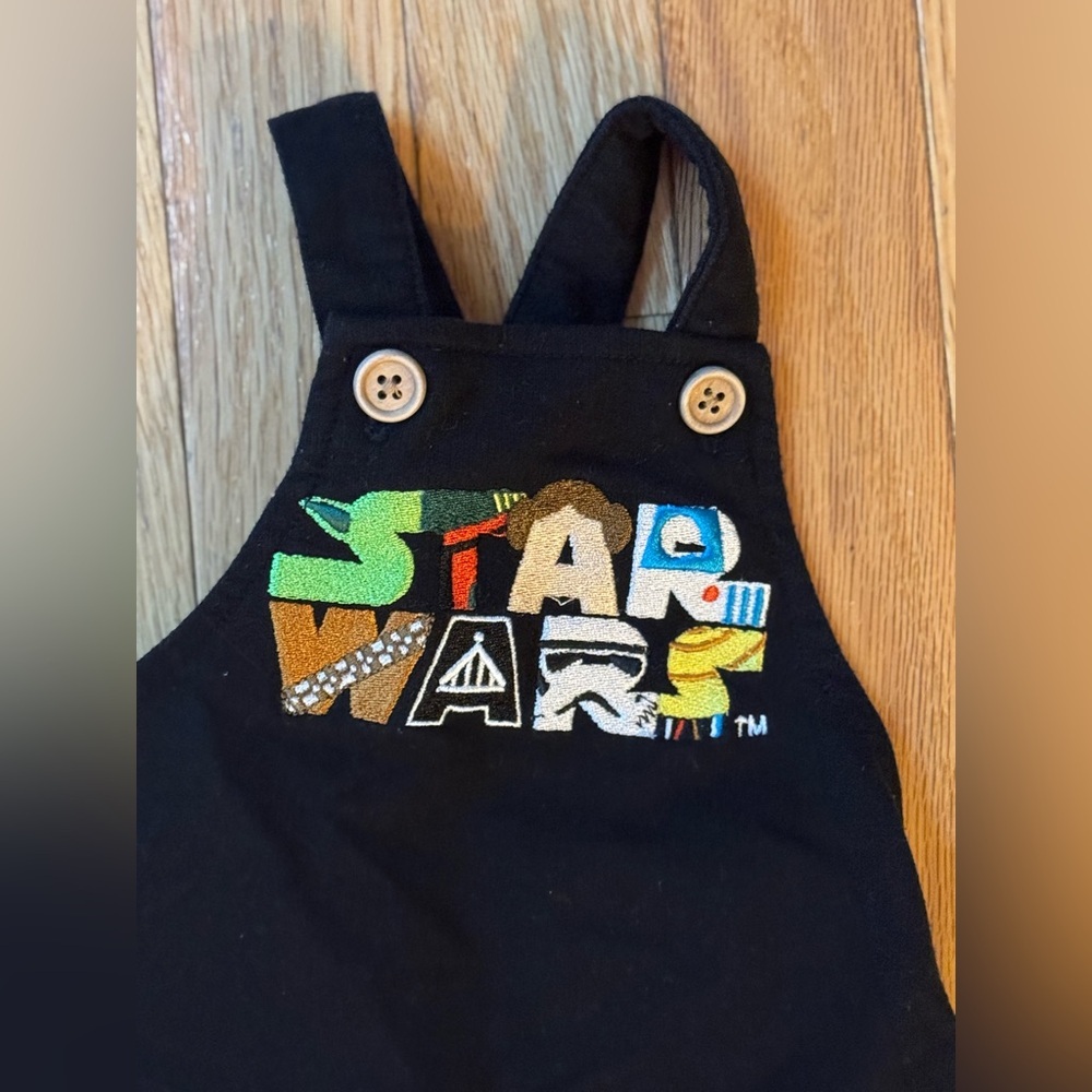 ✨ Adorable & Out-of-This-Galaxy Find! Star Wars Overalls✨ - Picture 3 of 5